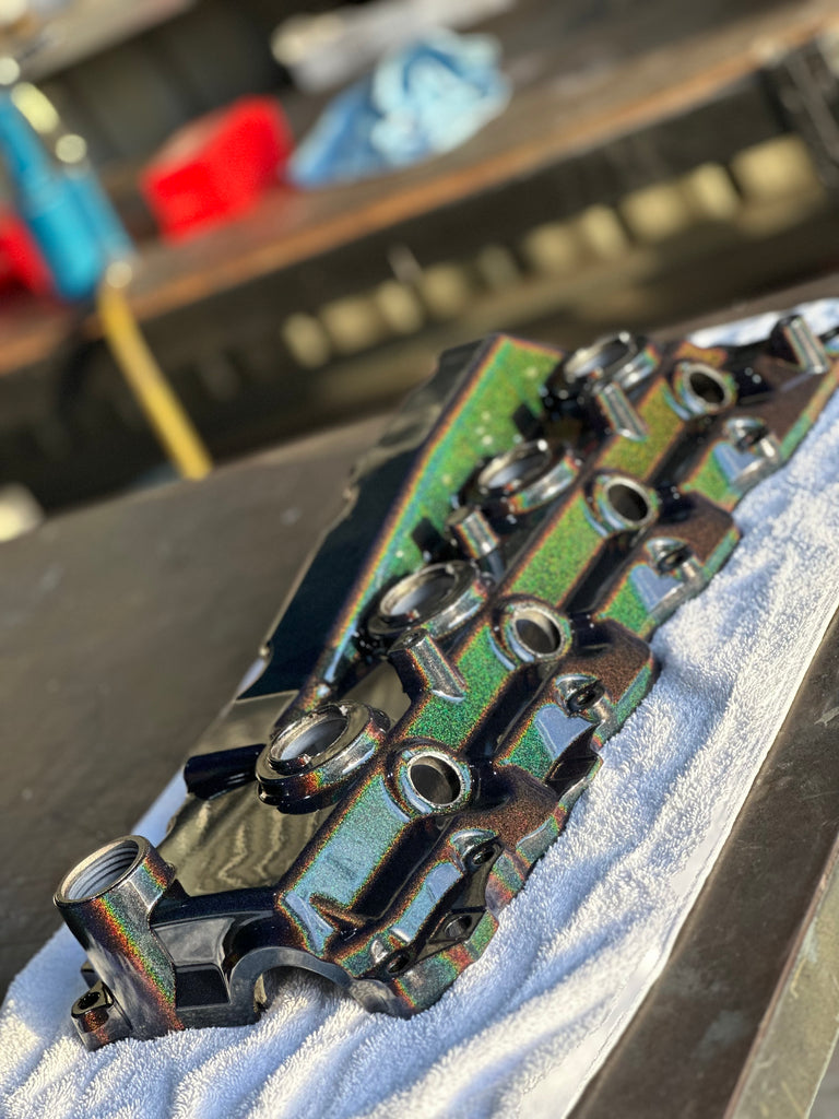 Powder Coating Car Rocker Cover Rocker Cover Powder coating – Outback Bandits